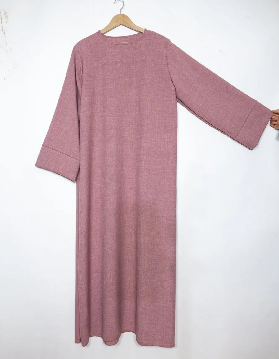 Leinenoptik Abaya - Malika