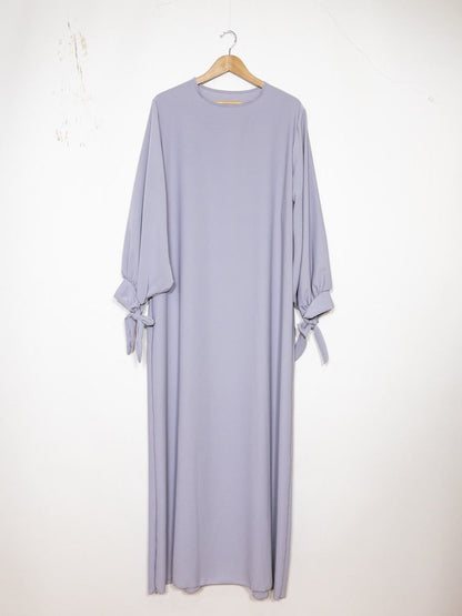 Abaya mit Schleifenärmel