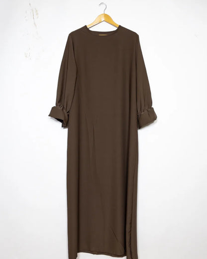 Abaya Marron