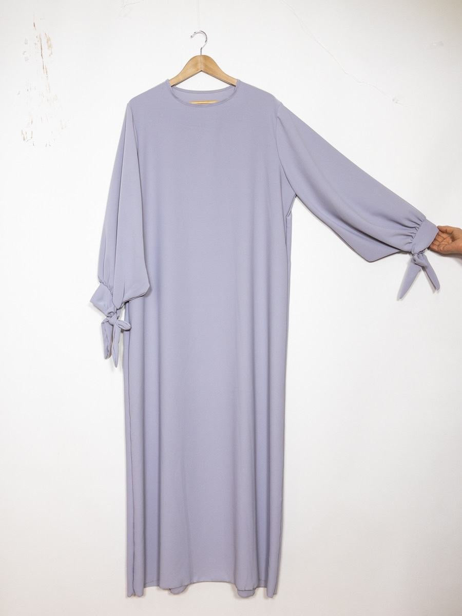 Abaya mit Schleifenärmel