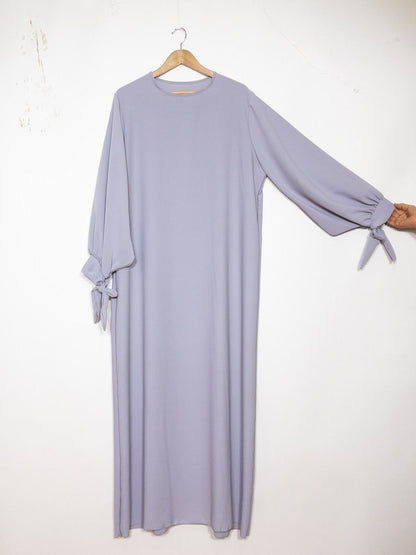 Abaya mit Schleifenärmel