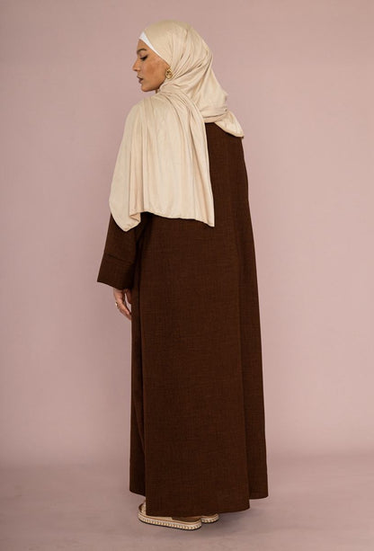 Leinenoptik Abaya